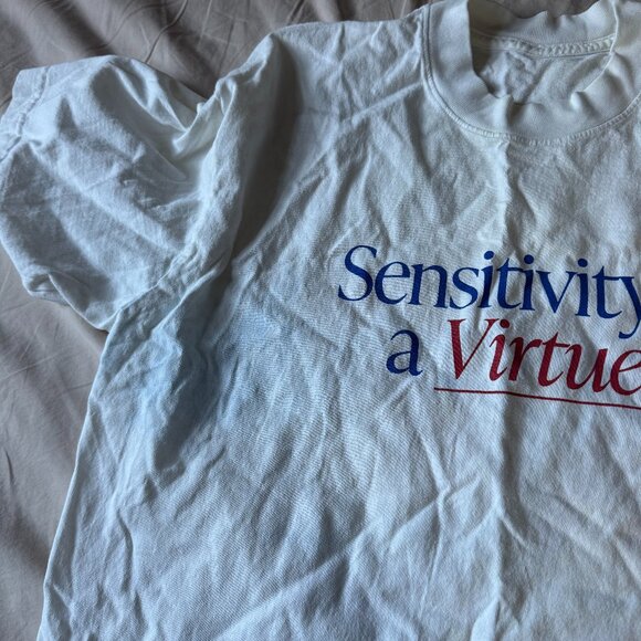 Okay To Rest Sensitivity is a Virtue Tee Size Medium - Picture 3 of 4